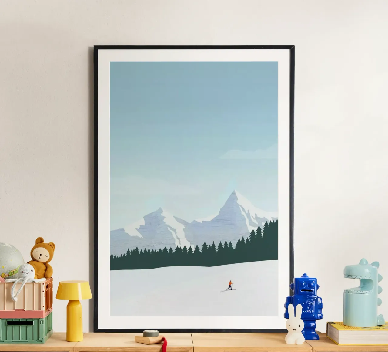 Ski poster da Katinka Reinke