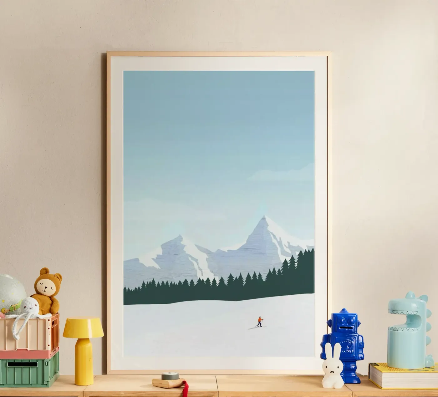 Ski poster da Katinka Reinke