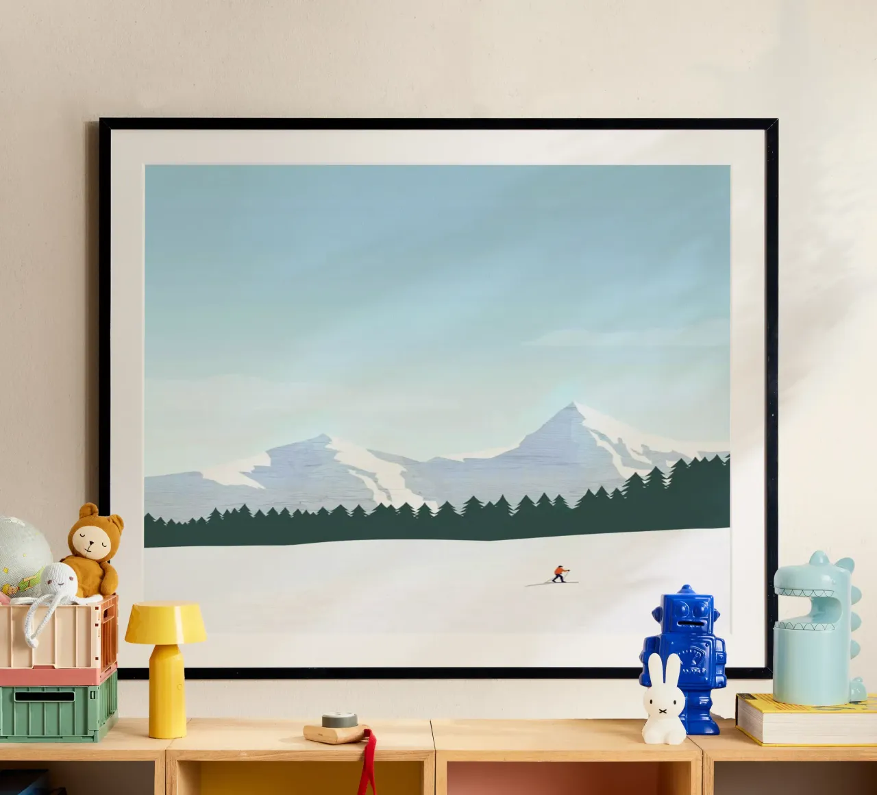 Ski poster da Katinka Reinke