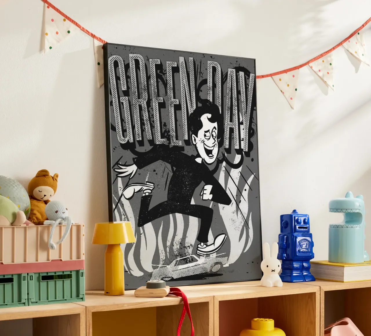 green day band art alluminio dibond da vanhesling