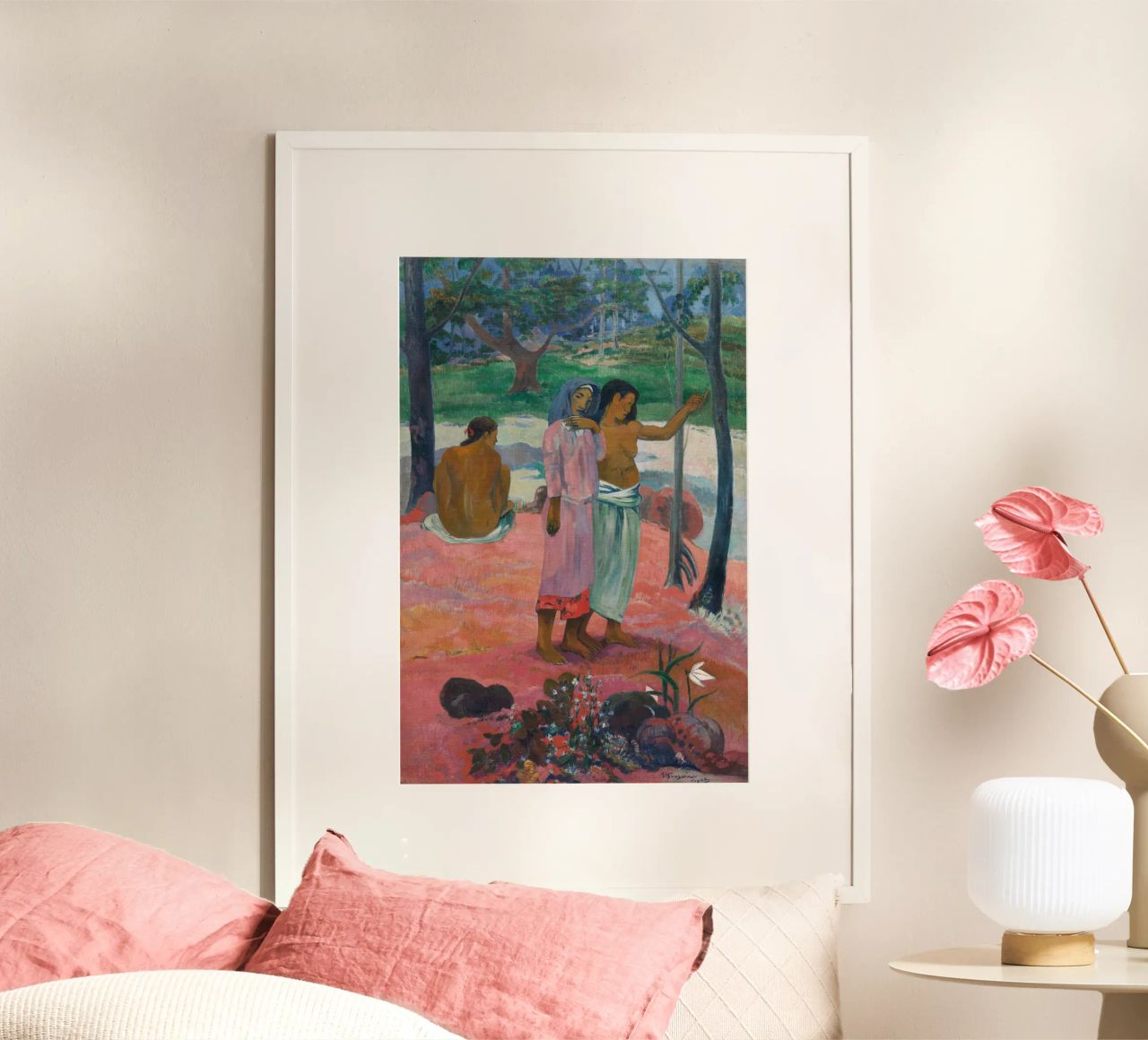 Paul Gauguin - Der Ruf (1902) Poster von Analic