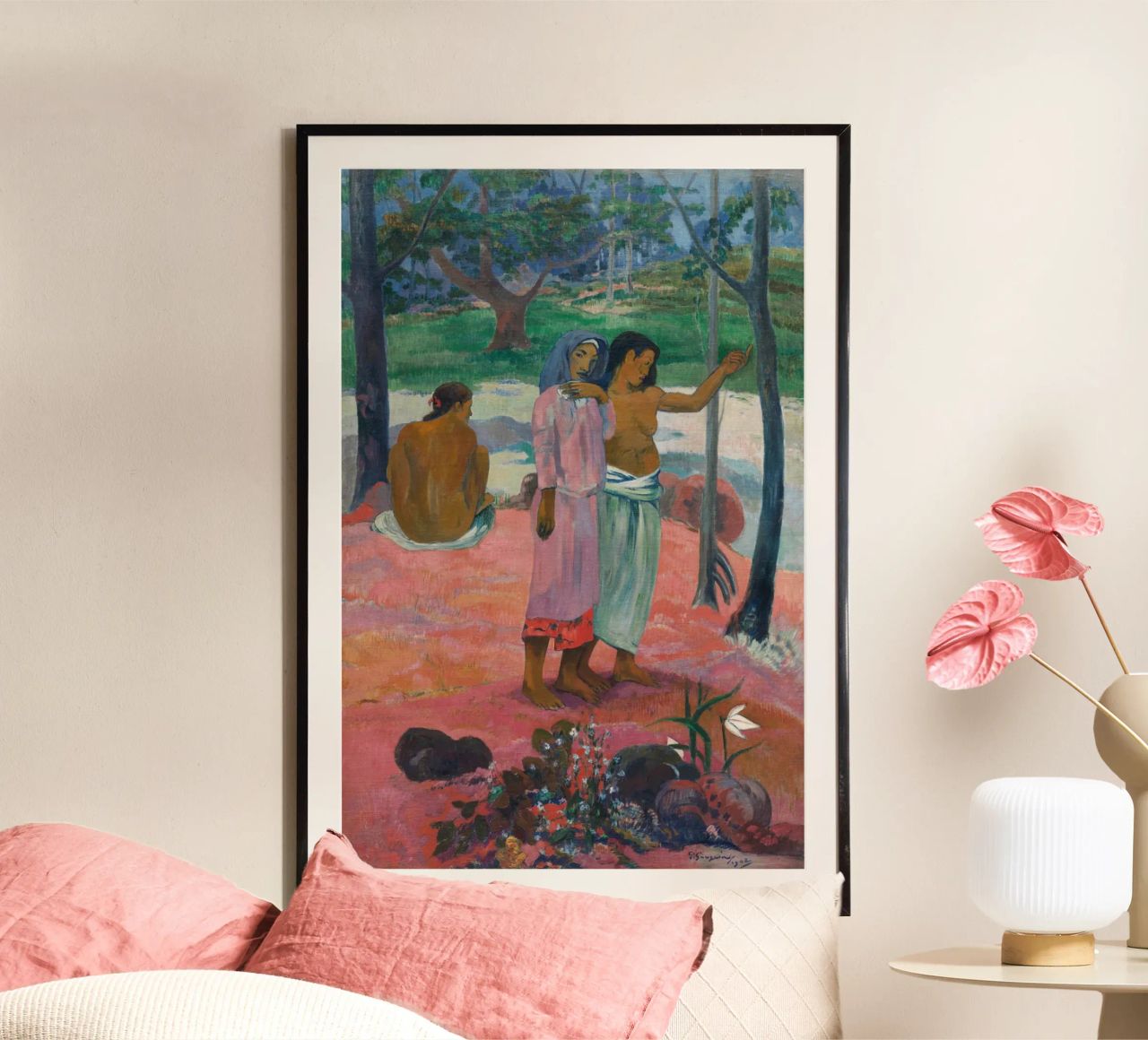 Paul Gauguin - Der Ruf (1902) Poster von Analic