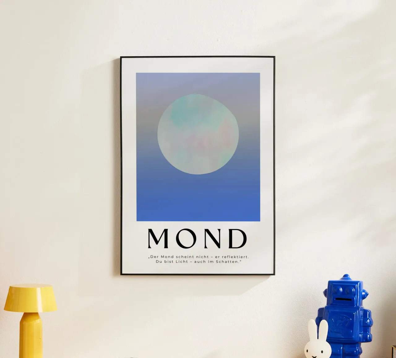 „Der Mond scheint nicht – er reflektiert." pannello forex da Grünkraftwerk