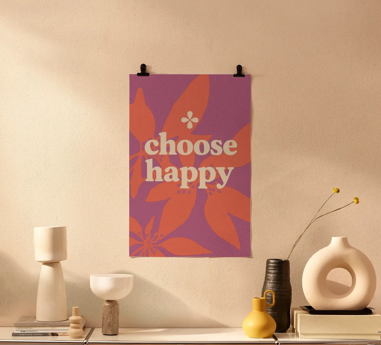 Choose Happy carta hahnemühle da treechild