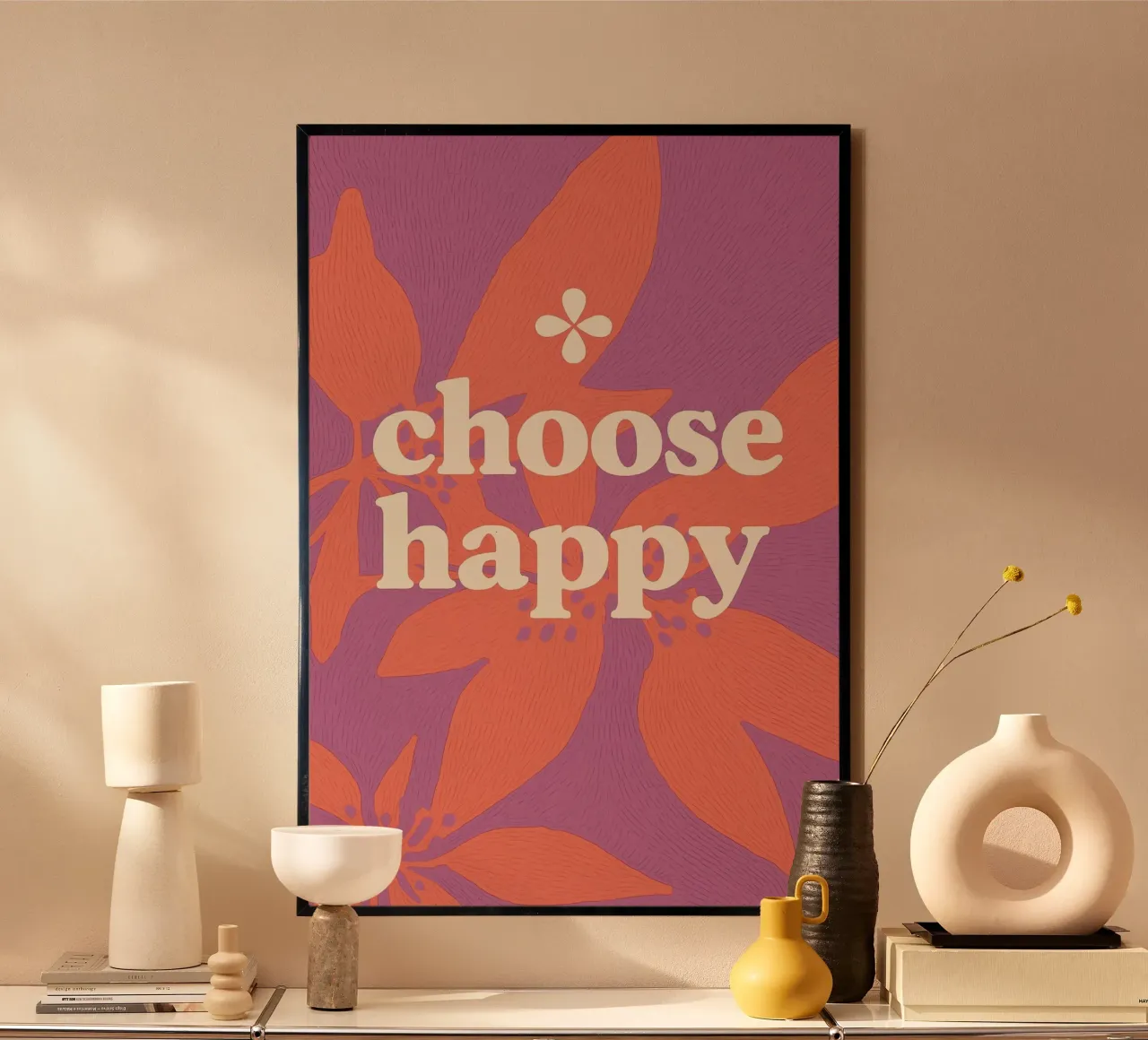 Choose Happy carta hahnemühle da treechild