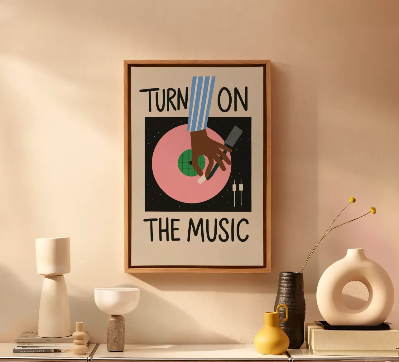 Zet de muziek aan canvas met Baklijst van 🥝 KIWI STORE