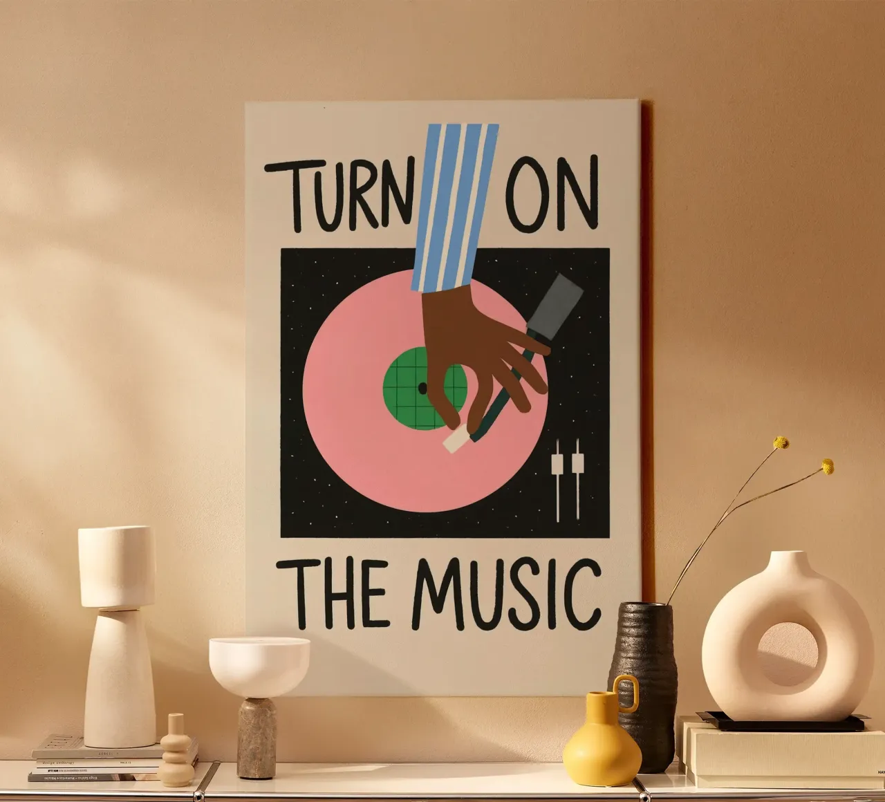 Zet de muziek aan canvas met Baklijst van 🥝 KIWI STORE