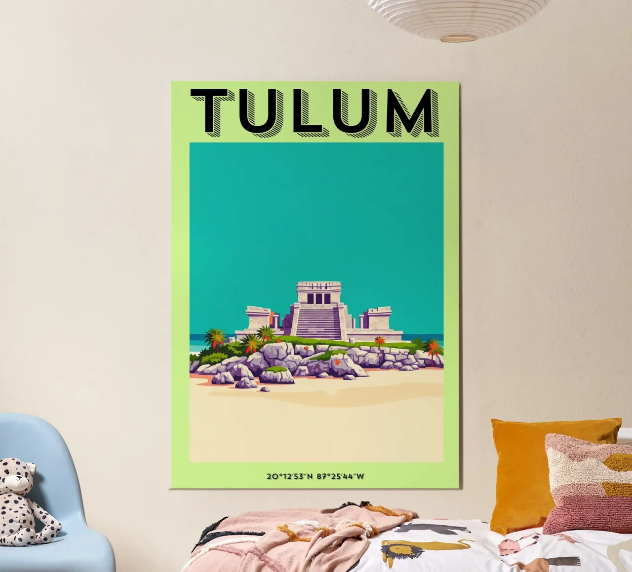 Tulum Summer Vibes. Where Ancients meet the modern carta hahnemühle da ZEN VACATION