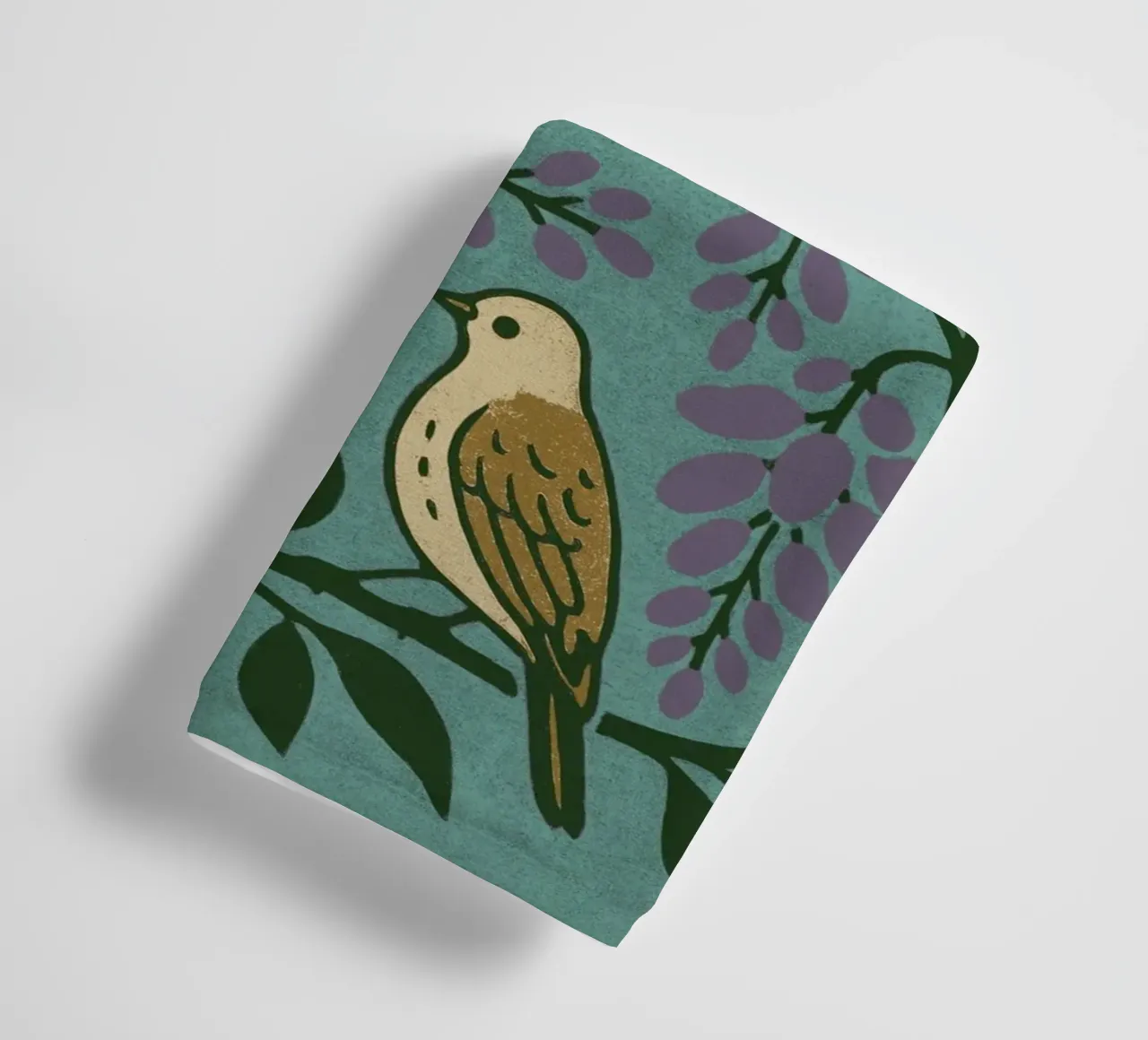 Grape Birds asciugamano da bagno da treechild