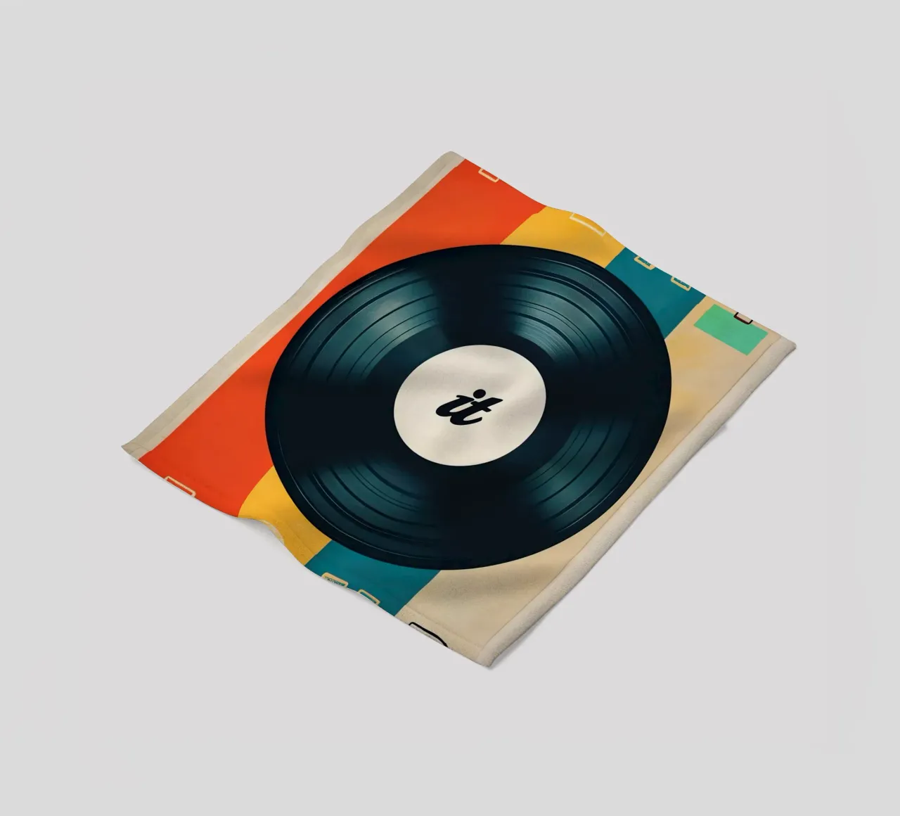 Arte del disco in vinile Play it Loud coperta in pile da 🥝 KIWI STORE