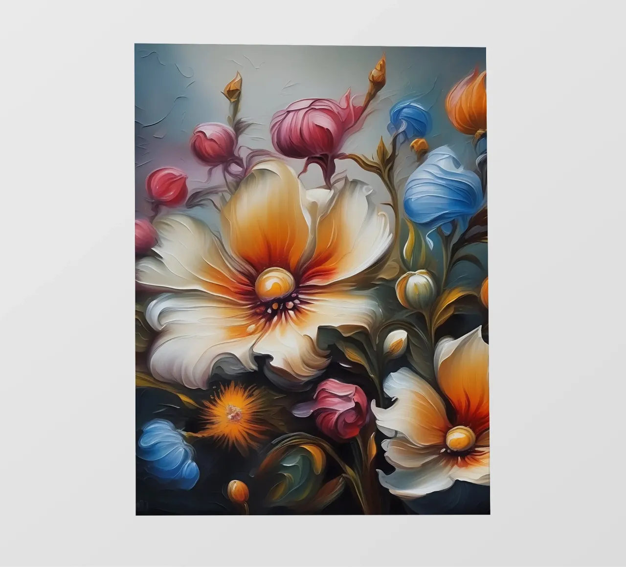 Fiori_pittura_2 telo in pvc da Farb- und Blütenzauber by LK