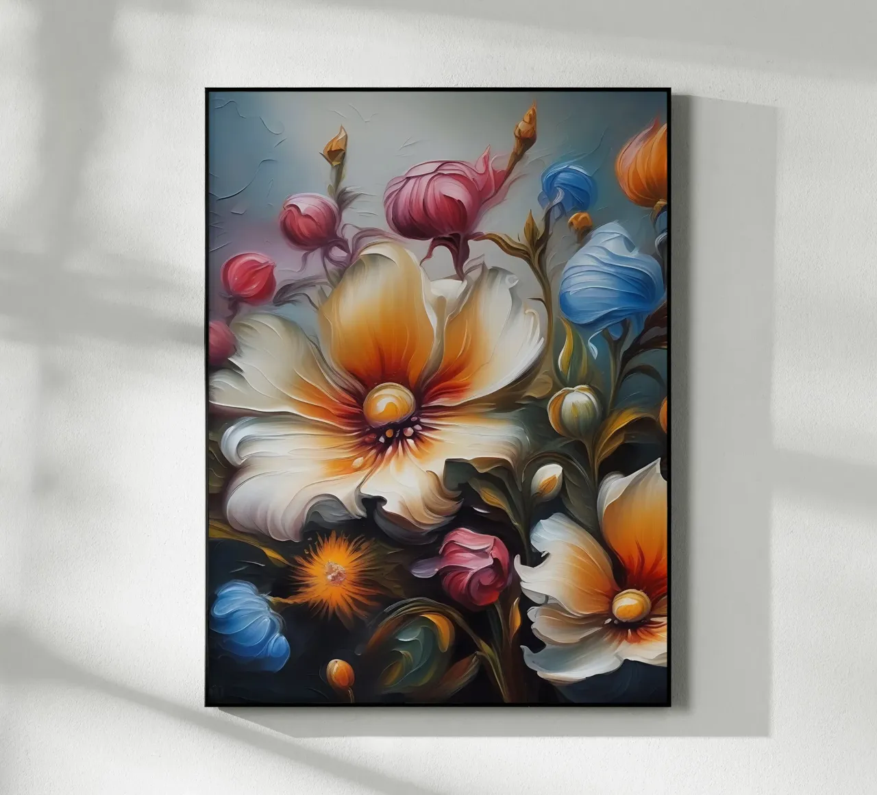 Fiori_pittura_2 plexiglass da Farb- und Blütenzauber by LK