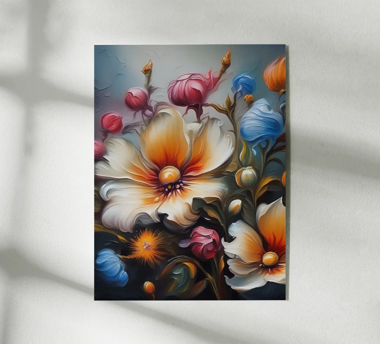 Fiori_pittura_2 plexiglass da Farb- und Blütenzauber by LK