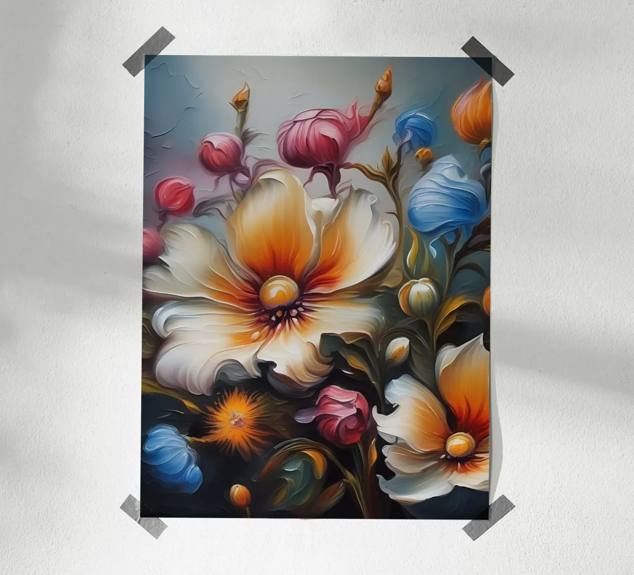 Fiori_pittura_2 carta hahnemühle da Farb- und Blütenzauber by LK