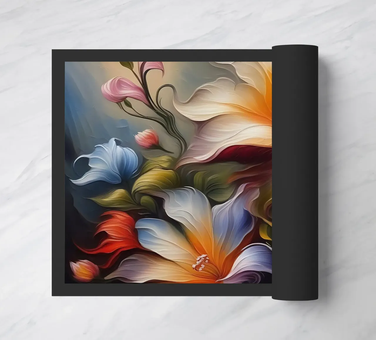 Fiori_pittura_3 zerbino da Farb- und Blütenzauber by LK