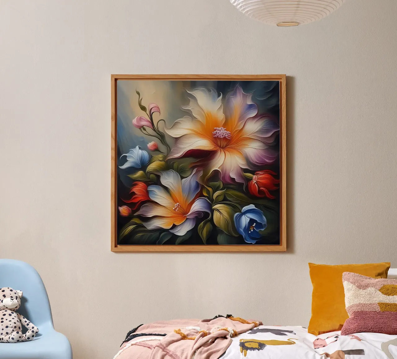 Fiori_pittura_3 alluminio dibond da Farb- und Blütenzauber by LK