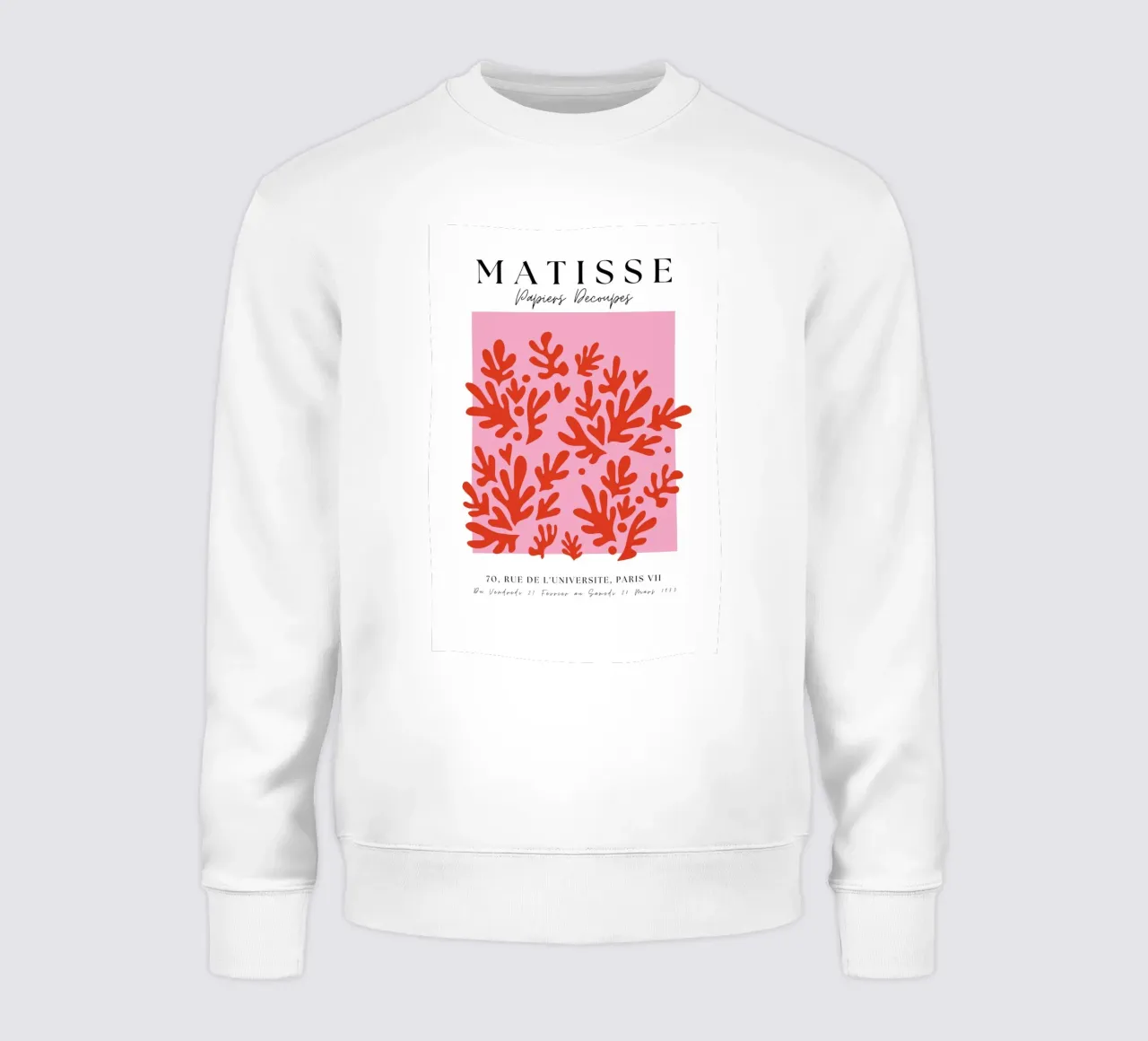 Forme di corallo minimaliste francesi di Matisse felpa da pdigitalprints