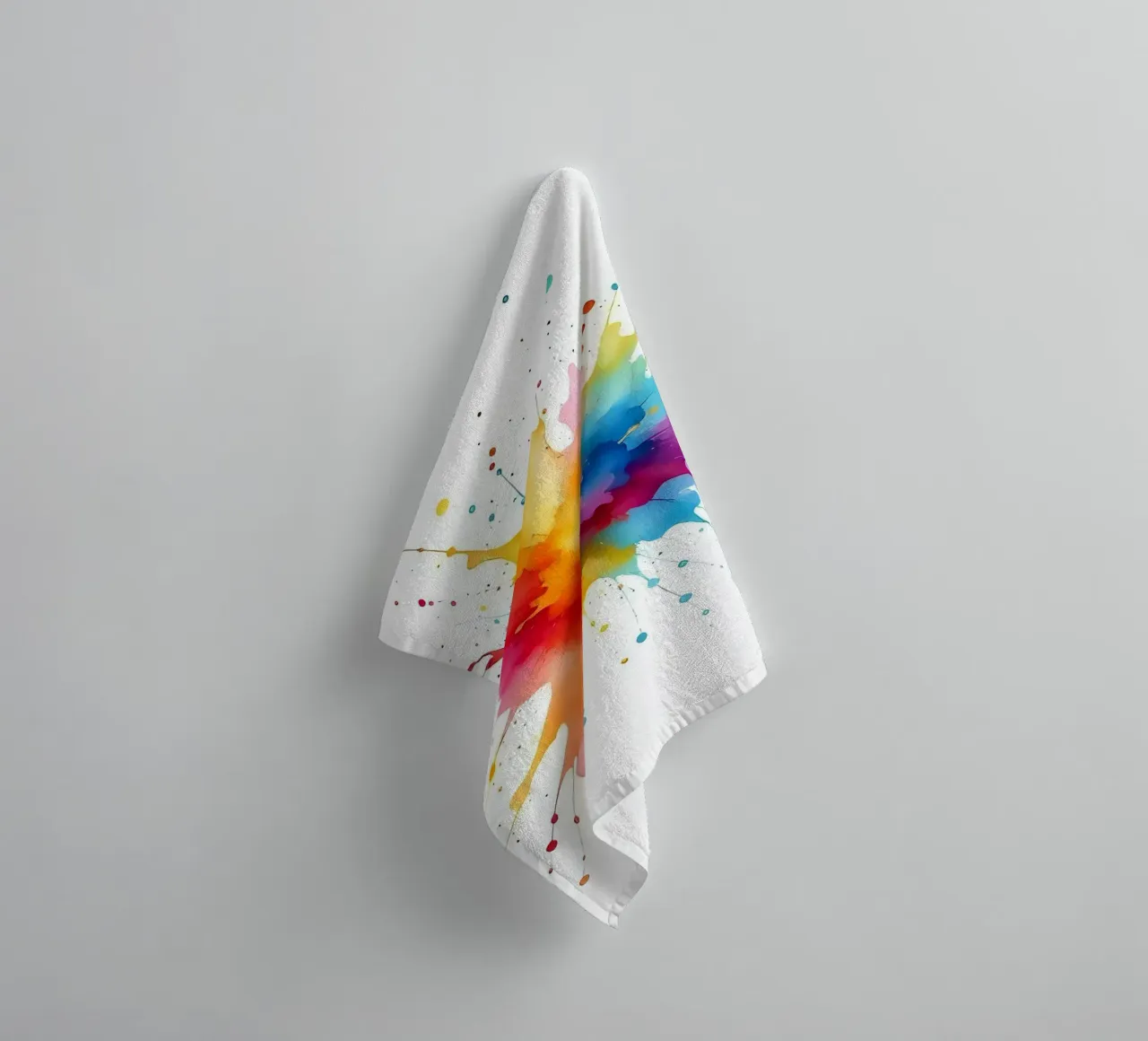Colour blob_StyleA_1 towel by Farb- und Blütenzauber by LK