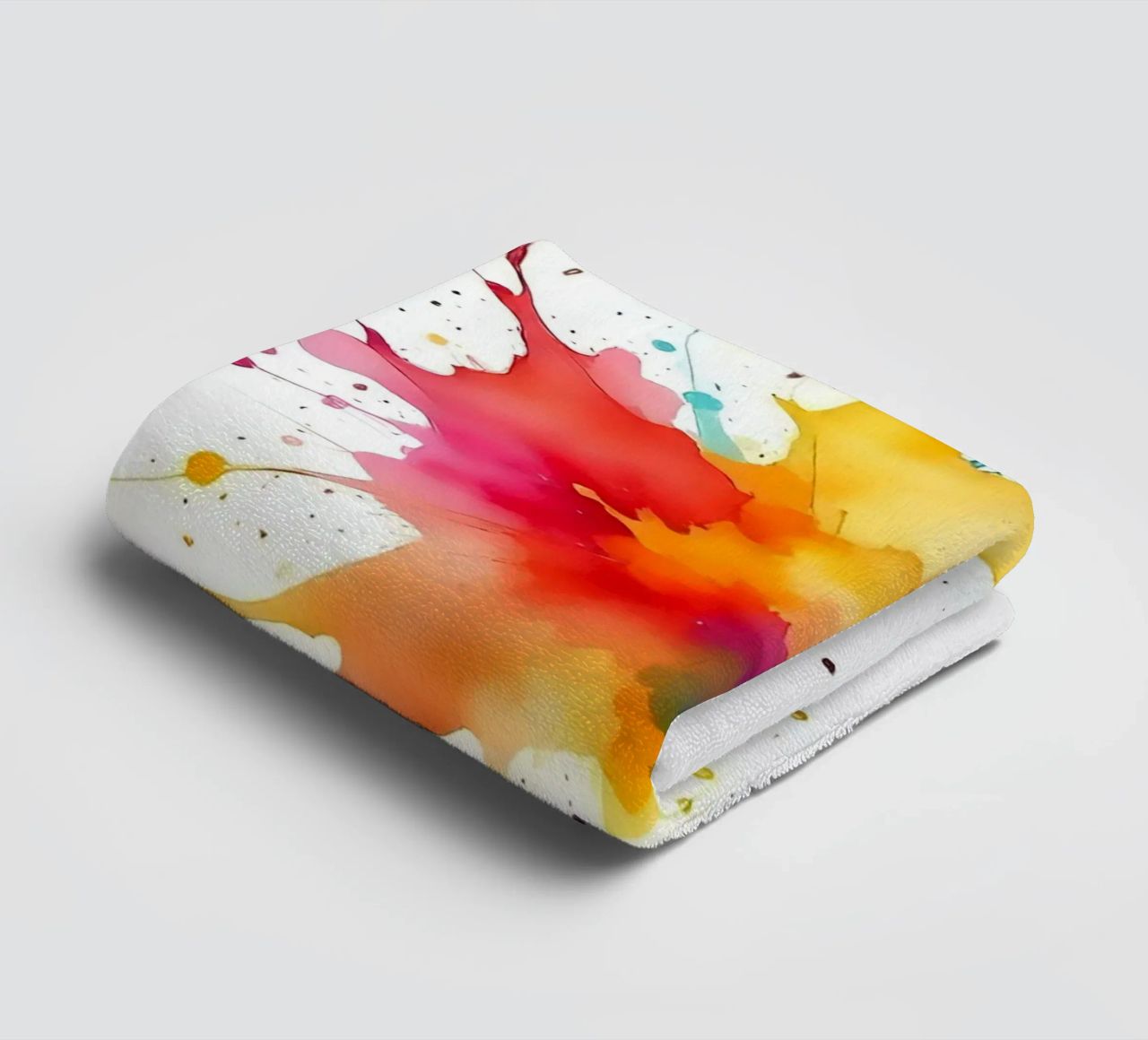 Colore blob_StyleA_1 asciugamano da bagno da Farb- und Blütenzauber by LK