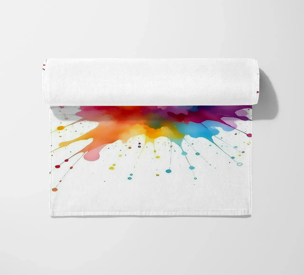 Colour blob_StyleA_1 beach towel by Farb- und Blütenzauber by LK