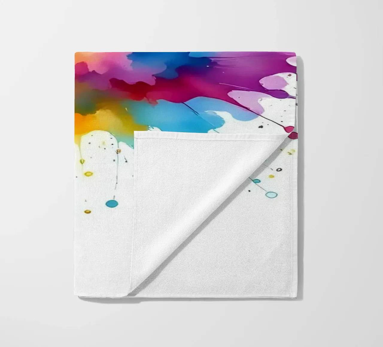 Colour blob_StyleA_1 beach towel by Farb- und Blütenzauber by LK