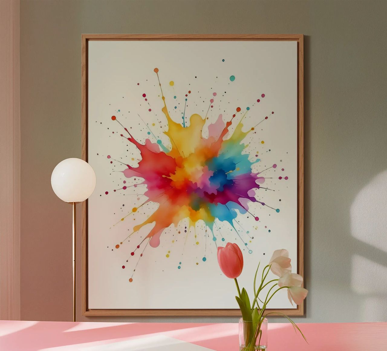 Colore blob_StyleA_1 alluminio dibond da Farb- und Blütenzauber by LK
