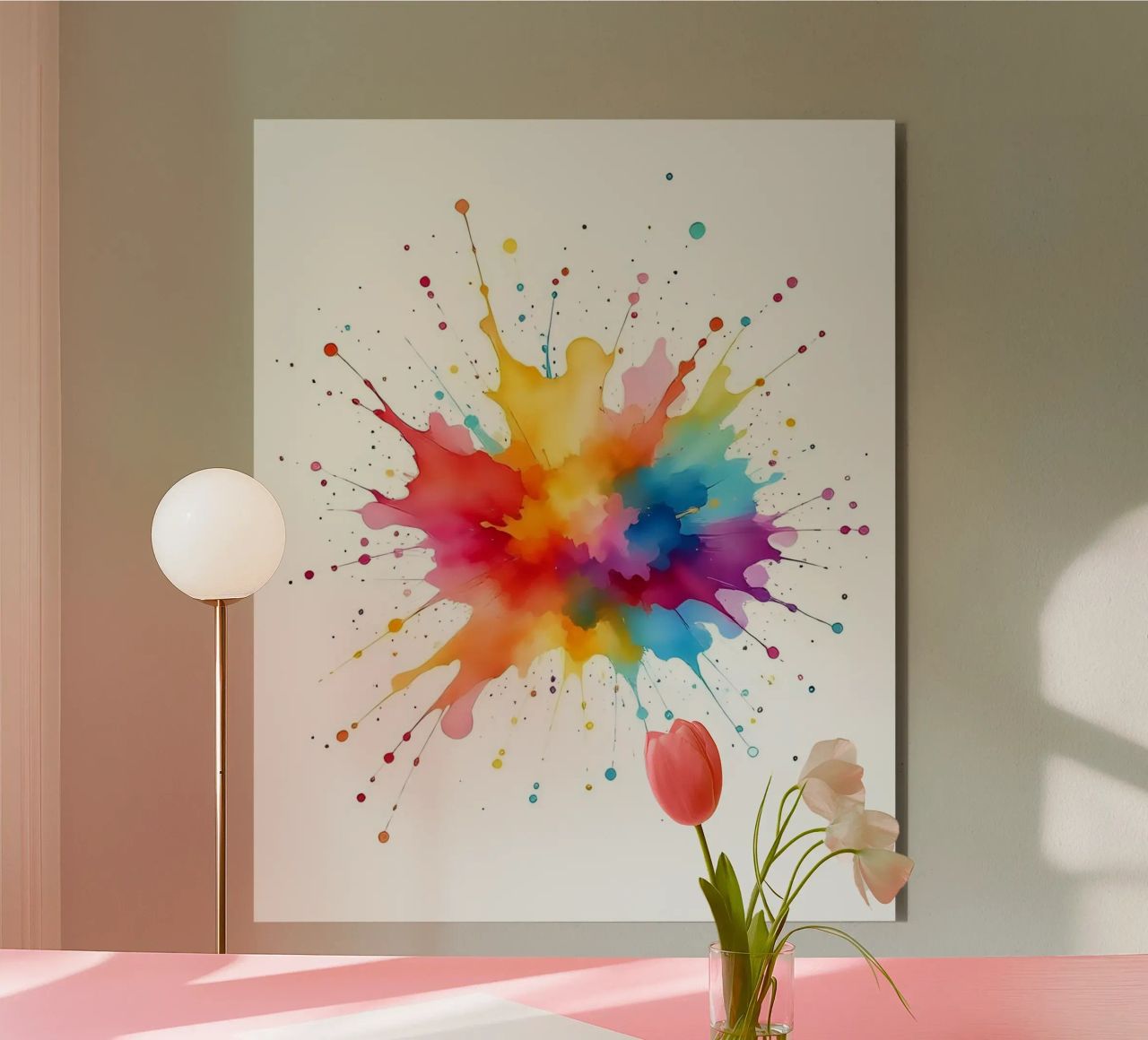 Colore blob_StyleA_1 alluminio dibond da Farb- und Blütenzauber by LK