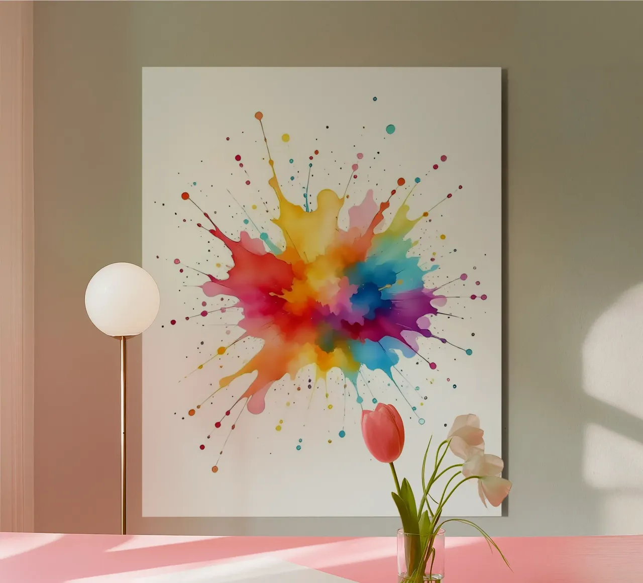 Colour blob_StyleA_1 forex plate by Farb- und Blütenzauber by LK