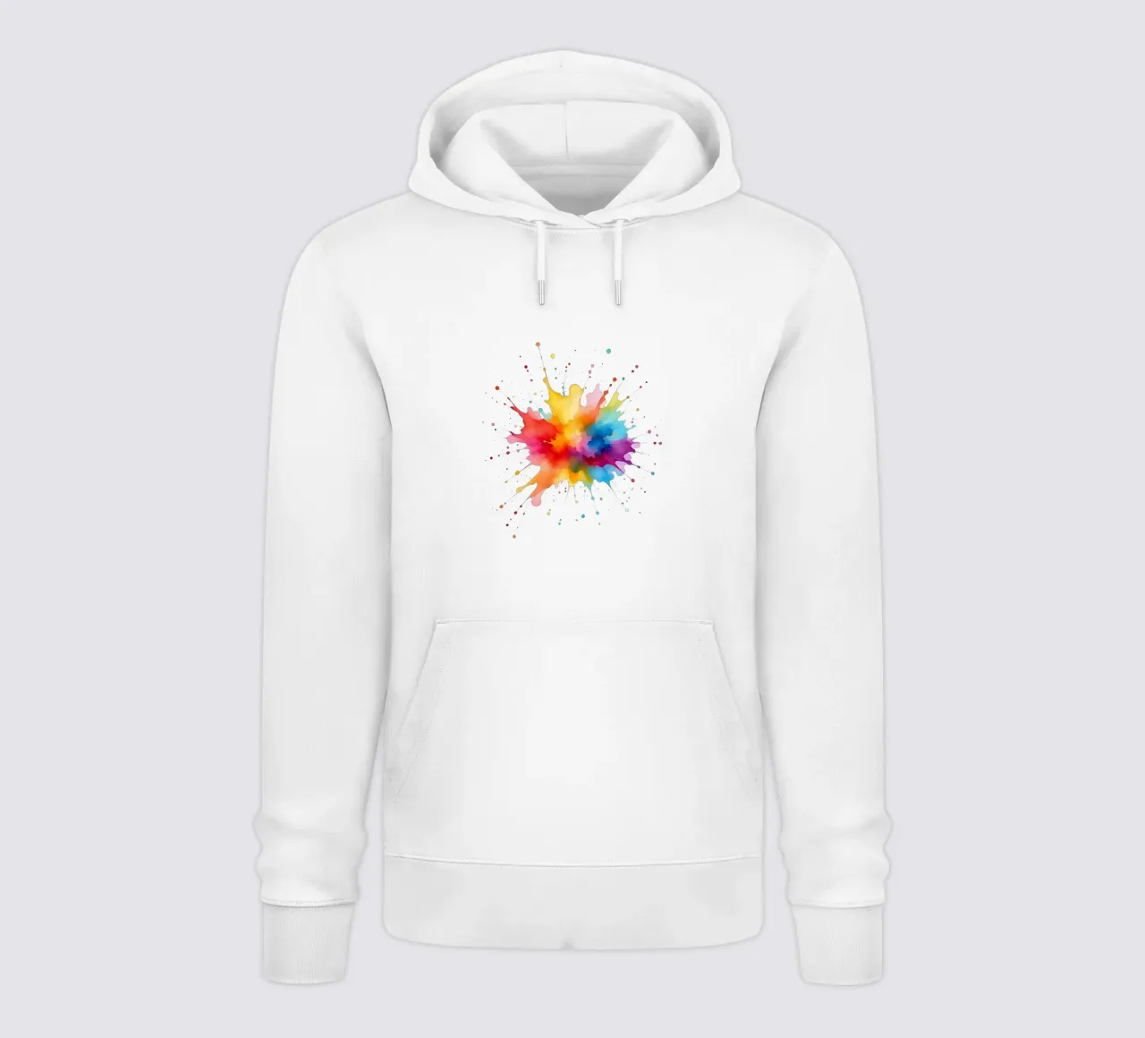 Colore blob_styleA_1a felpa con cappuccio da Farb- und Blütenzauber by LK