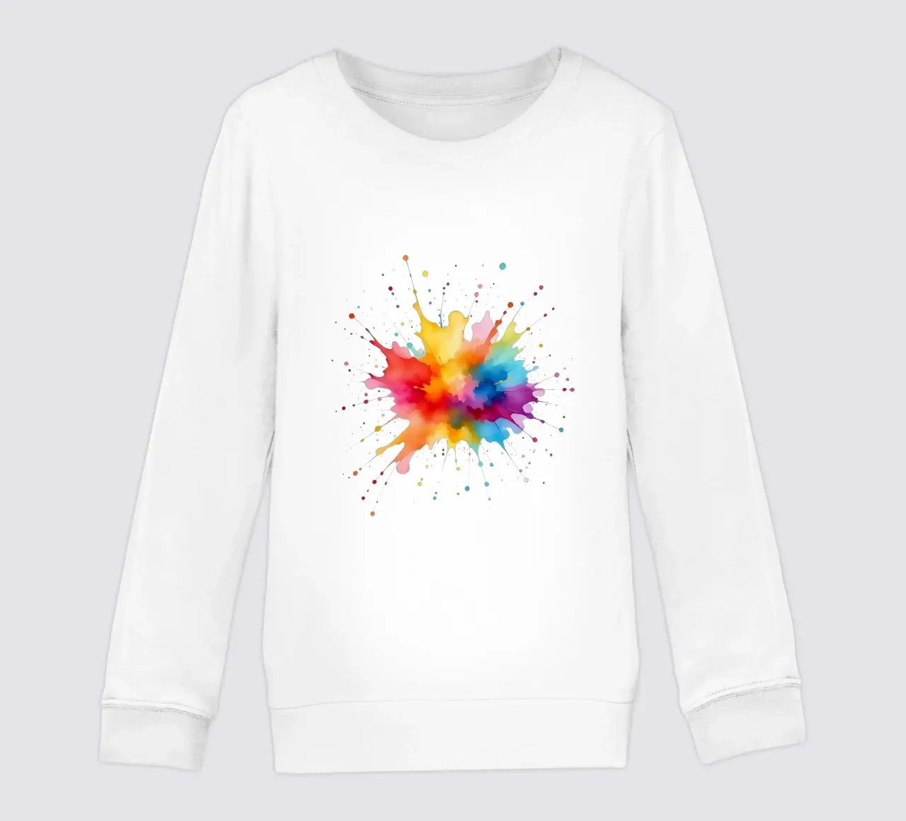 Color blob_styleA_1a sudadera para niño de Farb- und Blütenzauber by LK