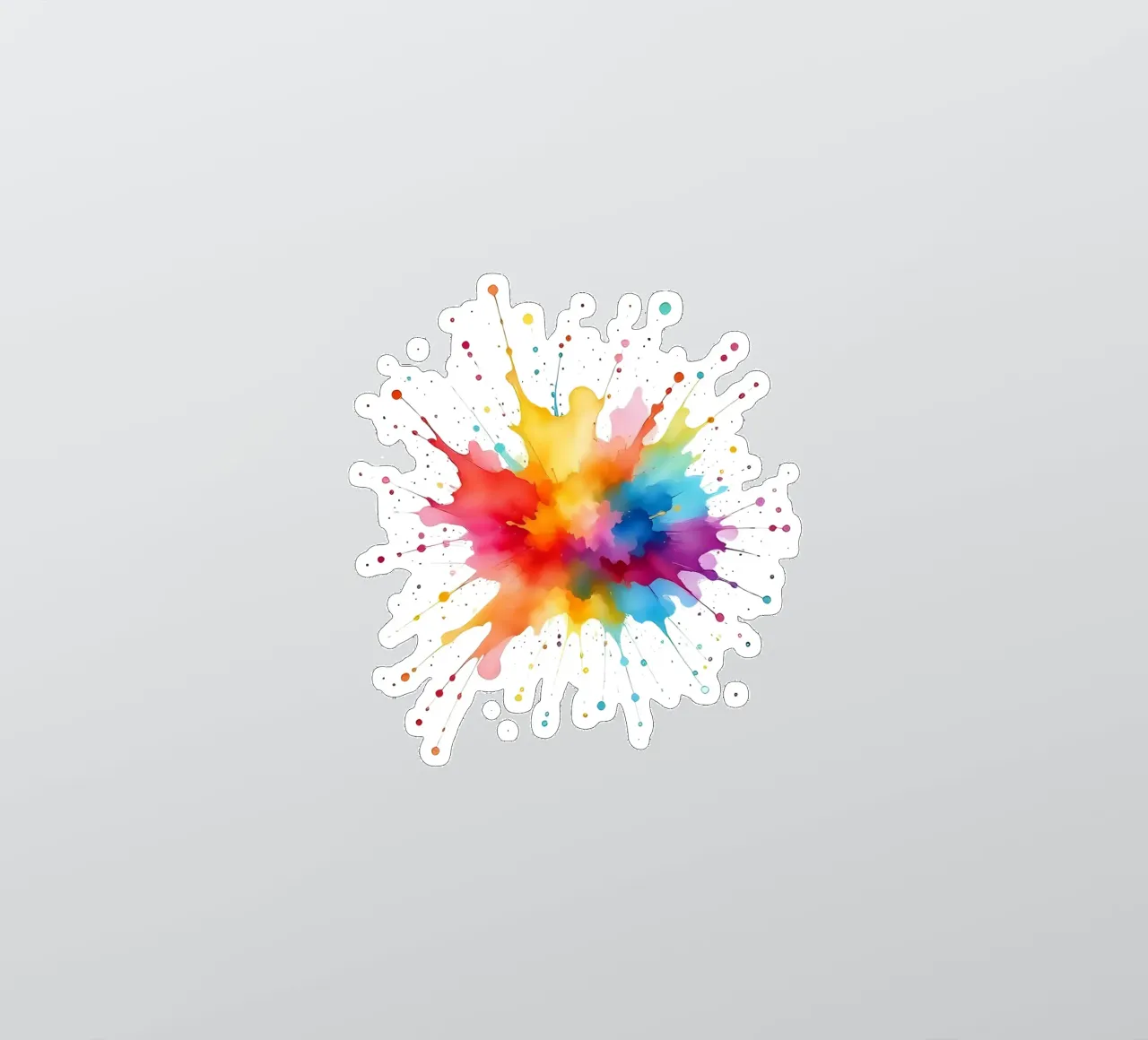Colore blob_styleA_1a adesivo da Farb- und Blütenzauber by LK