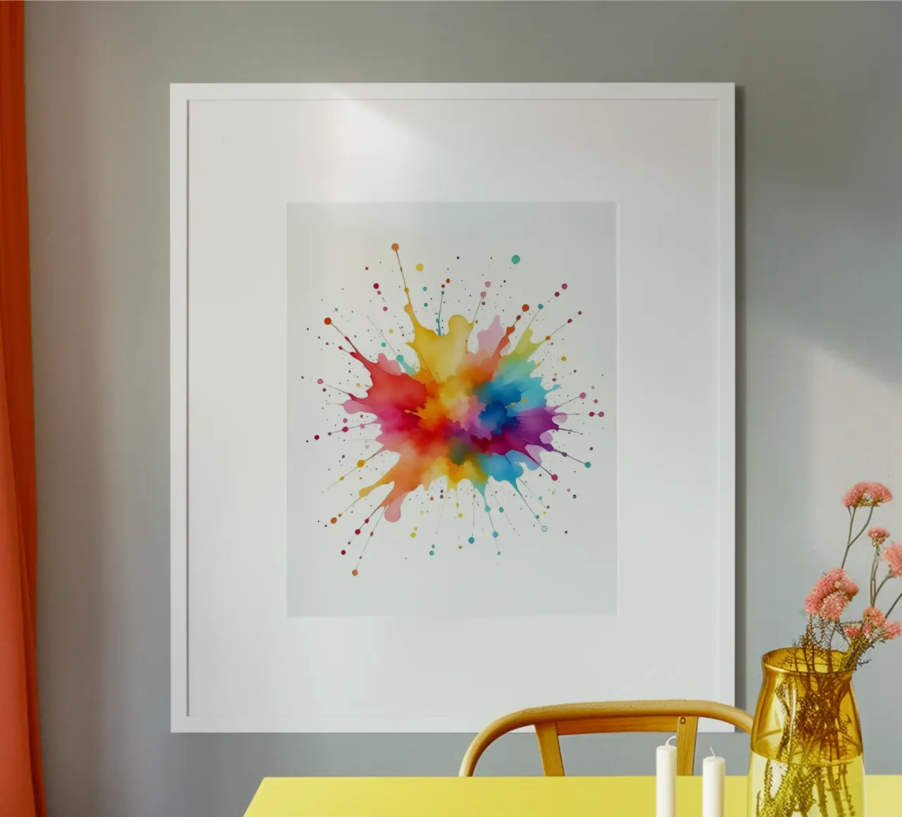 Colore blob_styleA_1a poster da Farb- und Blütenzauber by LK