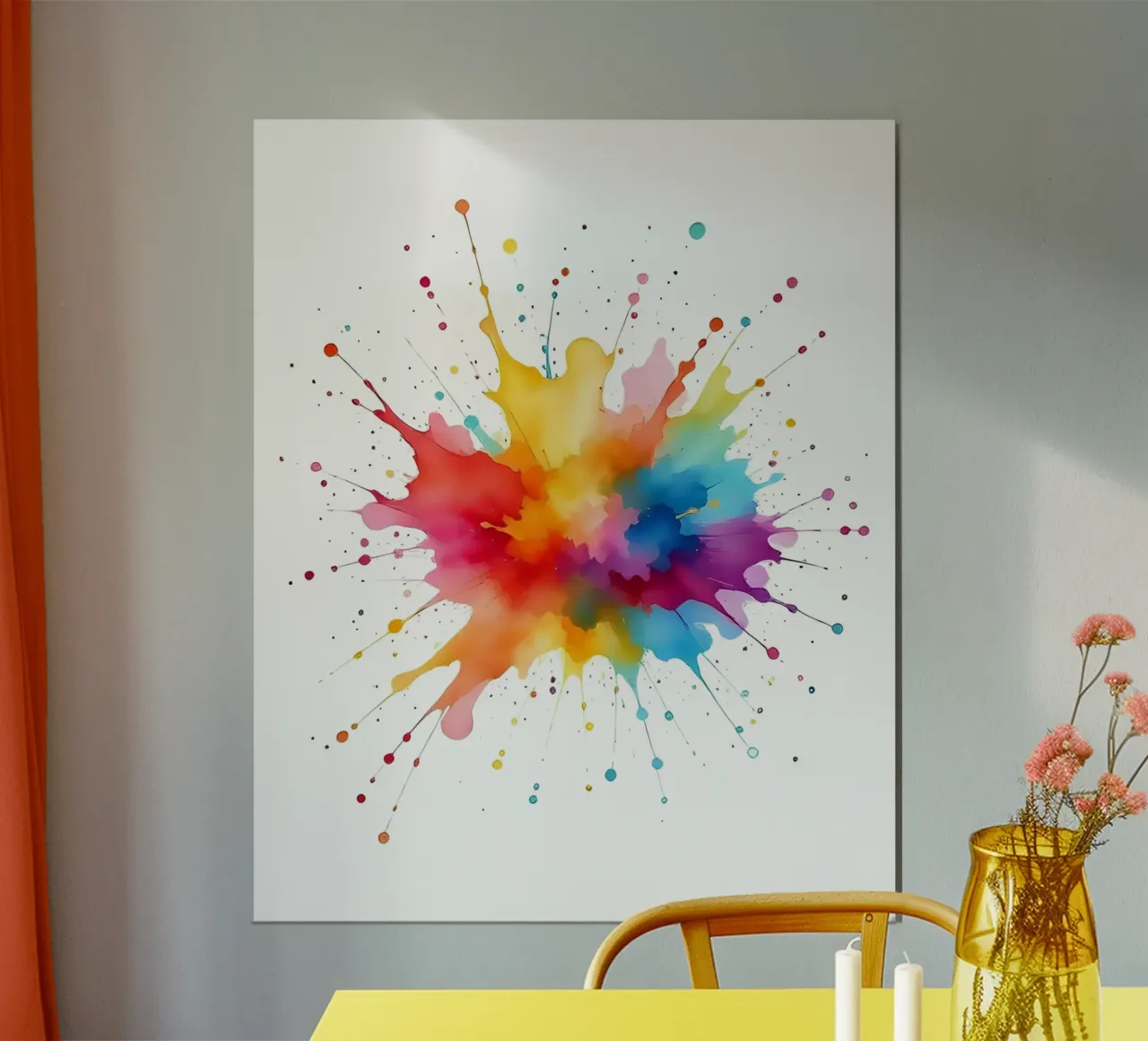 Colore blob_styleA_1a poster da Farb- und Blütenzauber by LK