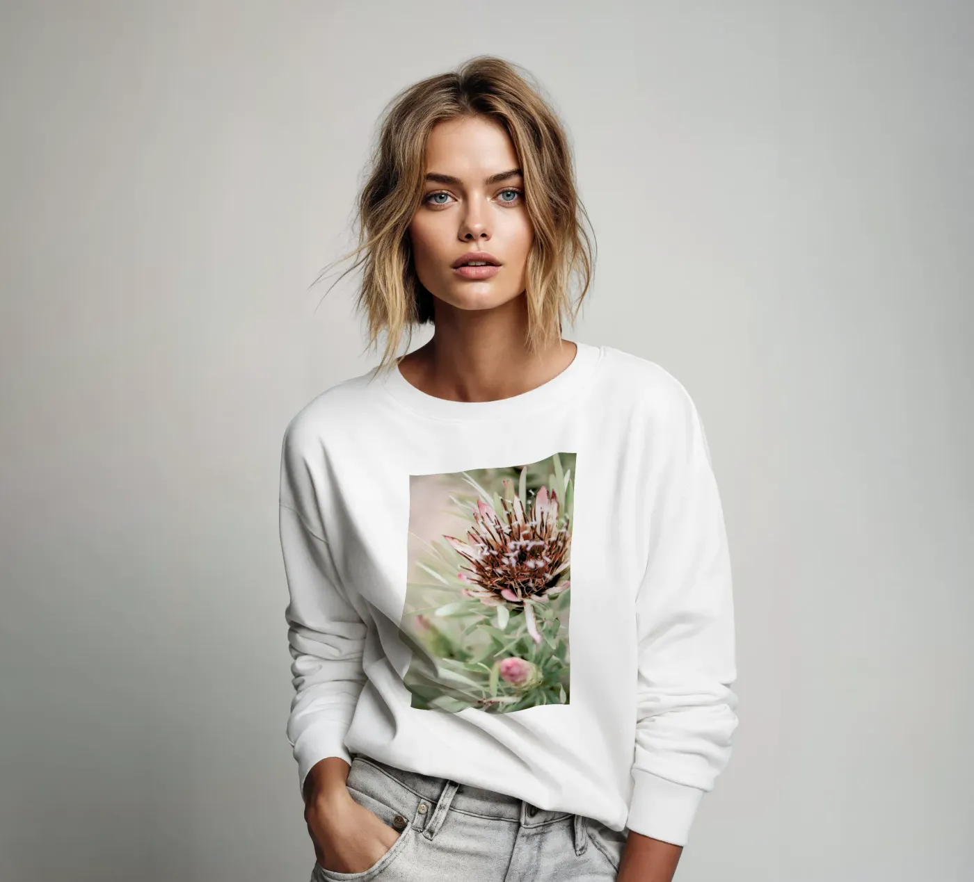 Blomma felpa da Shot By Clint
