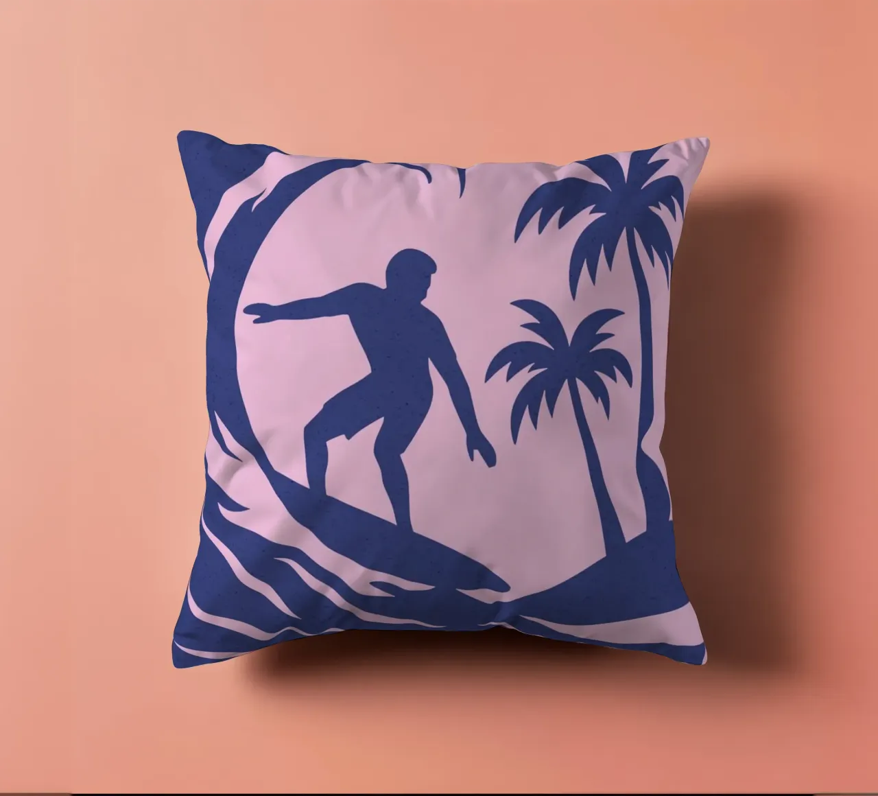Surfing cuscino da treechild