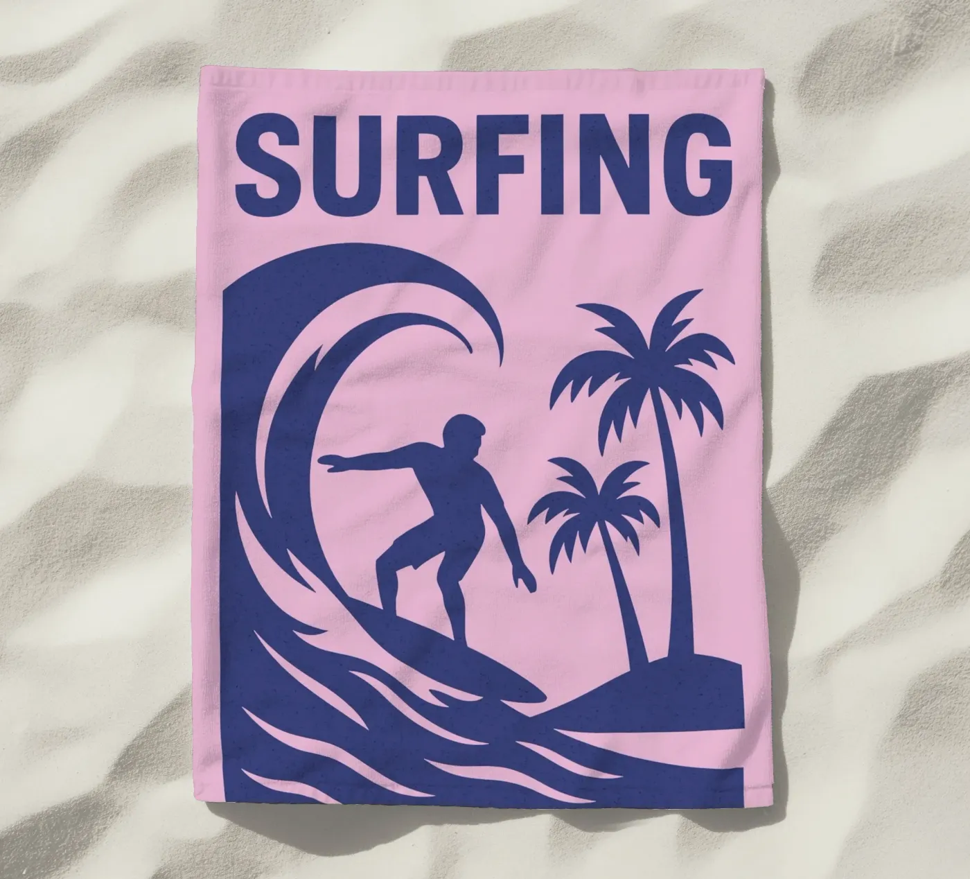 Surfing telo mare da treechild