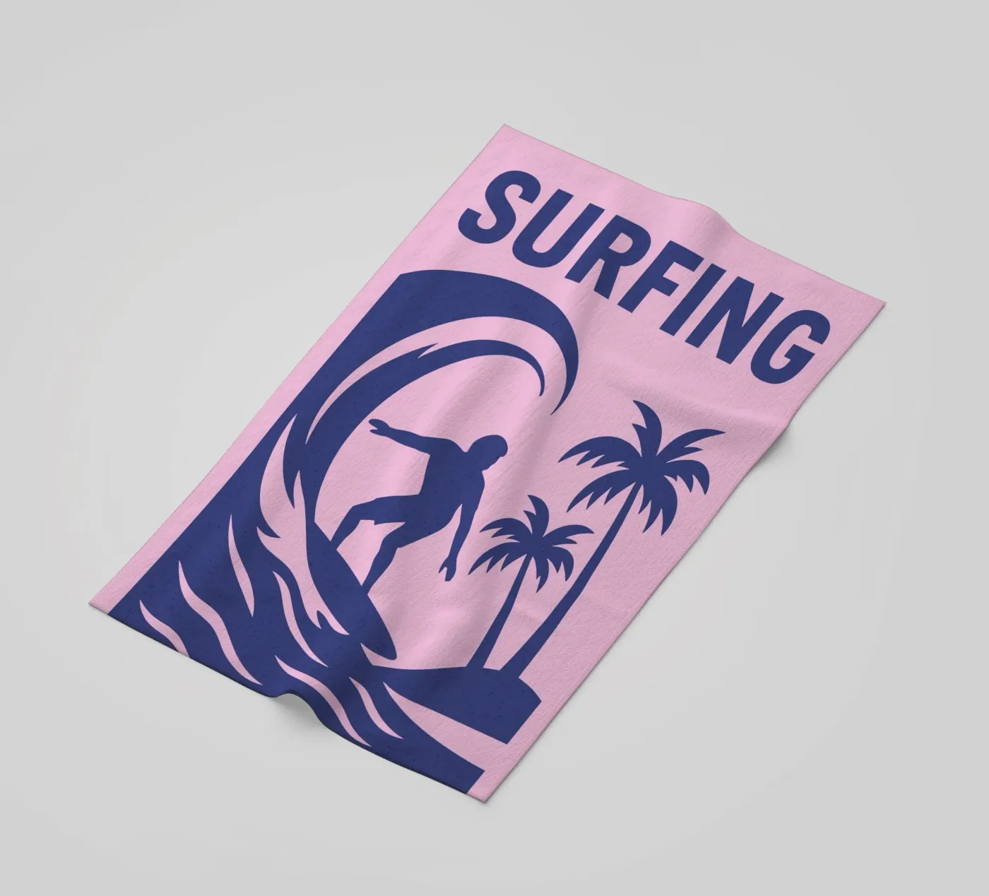Surfing telo mare da treechild