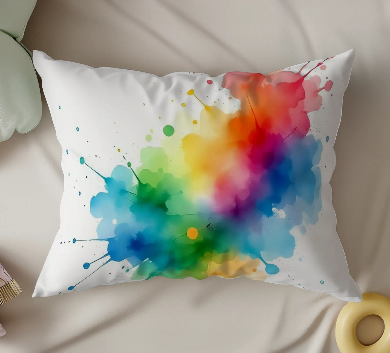 Colore blob_styleA_2 cuscino da Farb- und Blütenzauber by LK