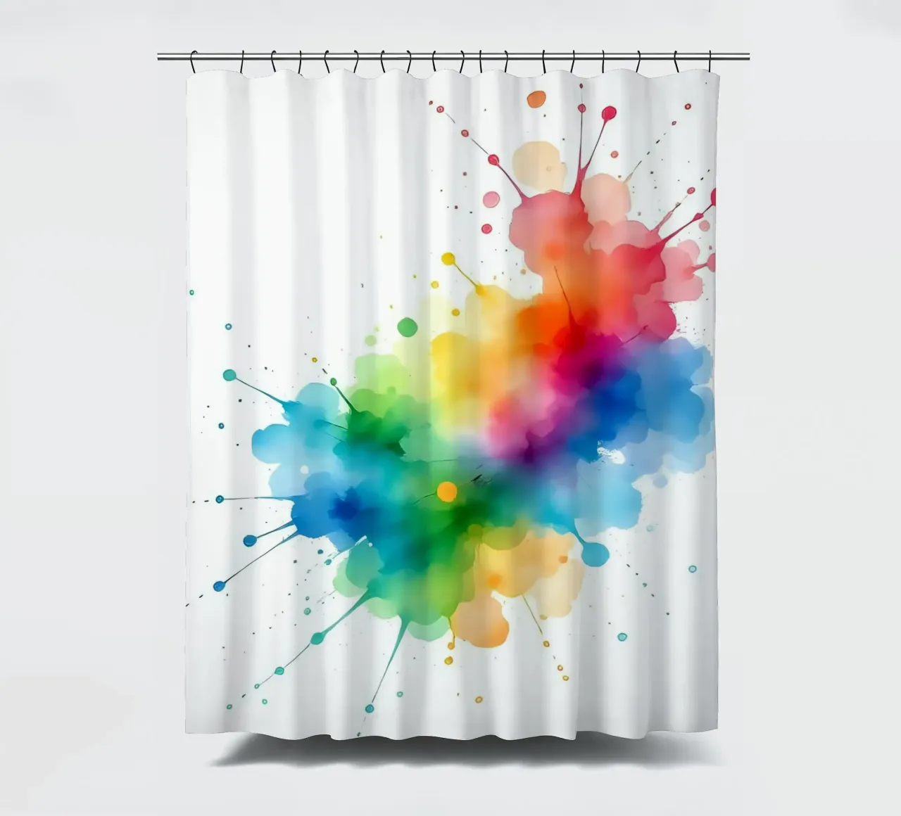 Colore blob_styleA_2 tenda da doccia da Farb- und Blütenzauber by LK