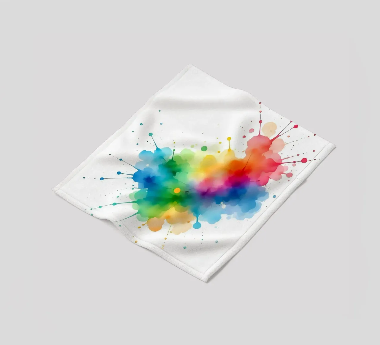 Colore blob_styleA_2 coperta in pile da Farb- und Blütenzauber by LK