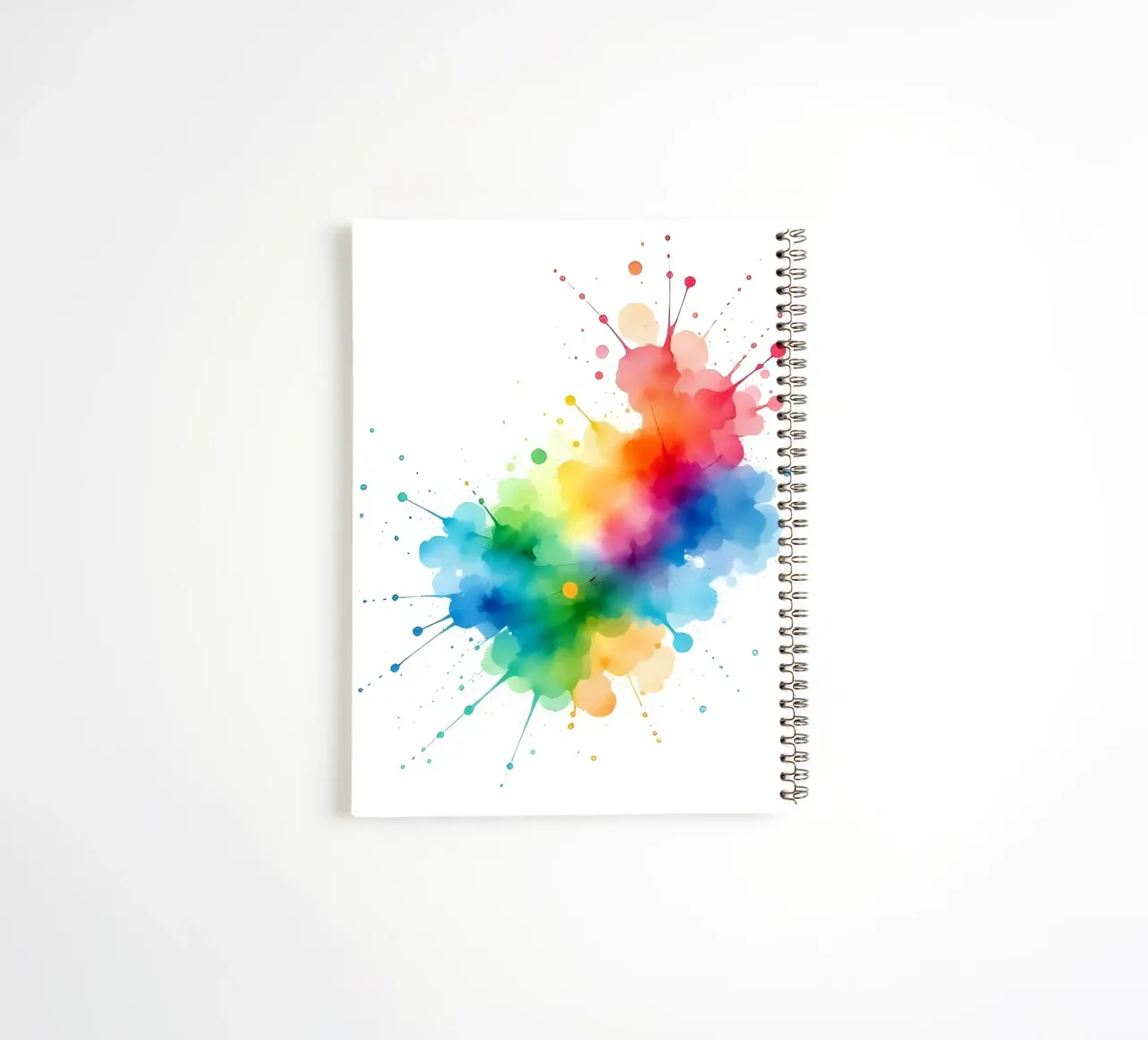 Colour blob_styleA_2 spiral notebook by Farb- und Blütenzauber by LK