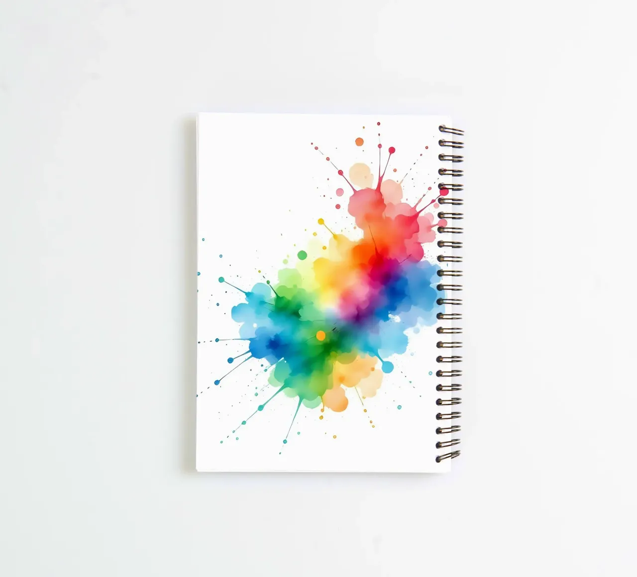 Colour blob_styleA_2 spiral notebook by Farb- und Blütenzauber by LK