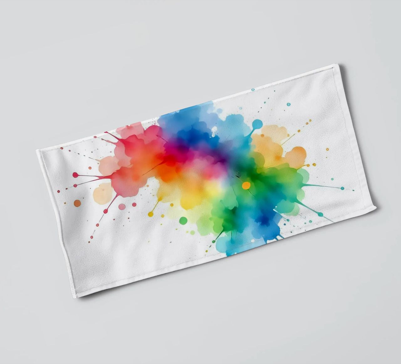 Colore blob_styleA_2 asciugamano da bagno da Farb- und Blütenzauber by LK