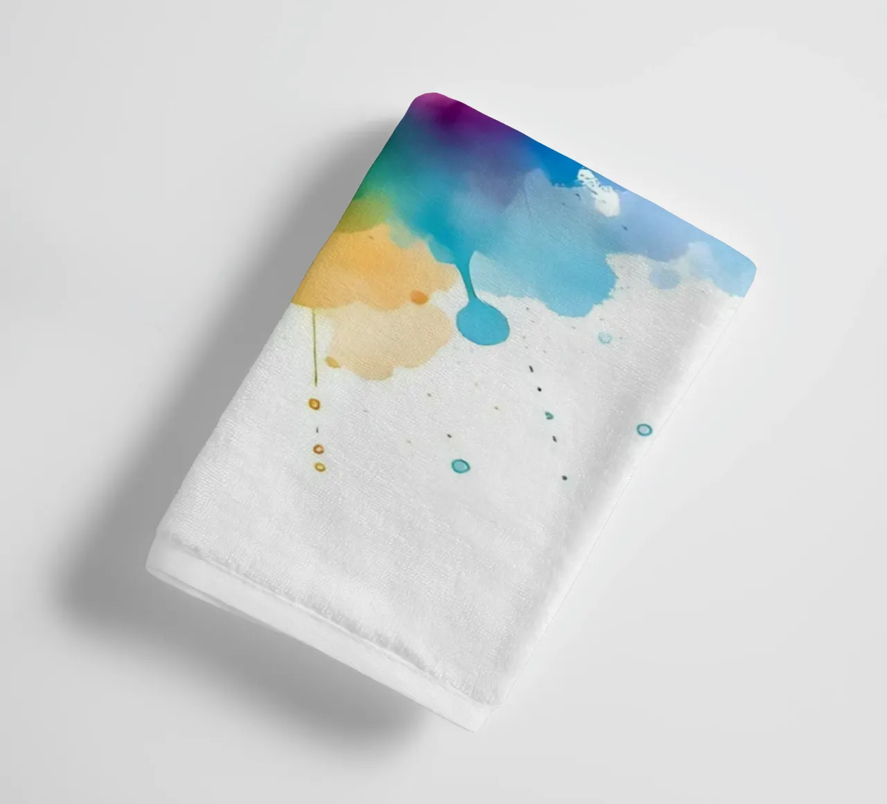Colore blob_styleA_2 asciugamano da bagno da Farb- und Blütenzauber by LK
