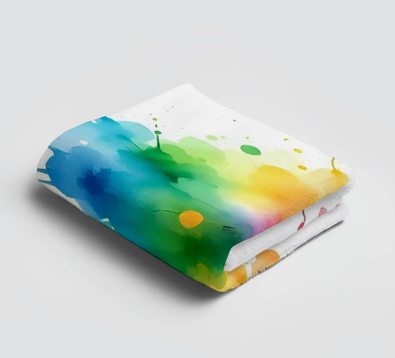 Colore blob_styleA_2 asciugamano da bagno da Farb- und Blütenzauber by LK