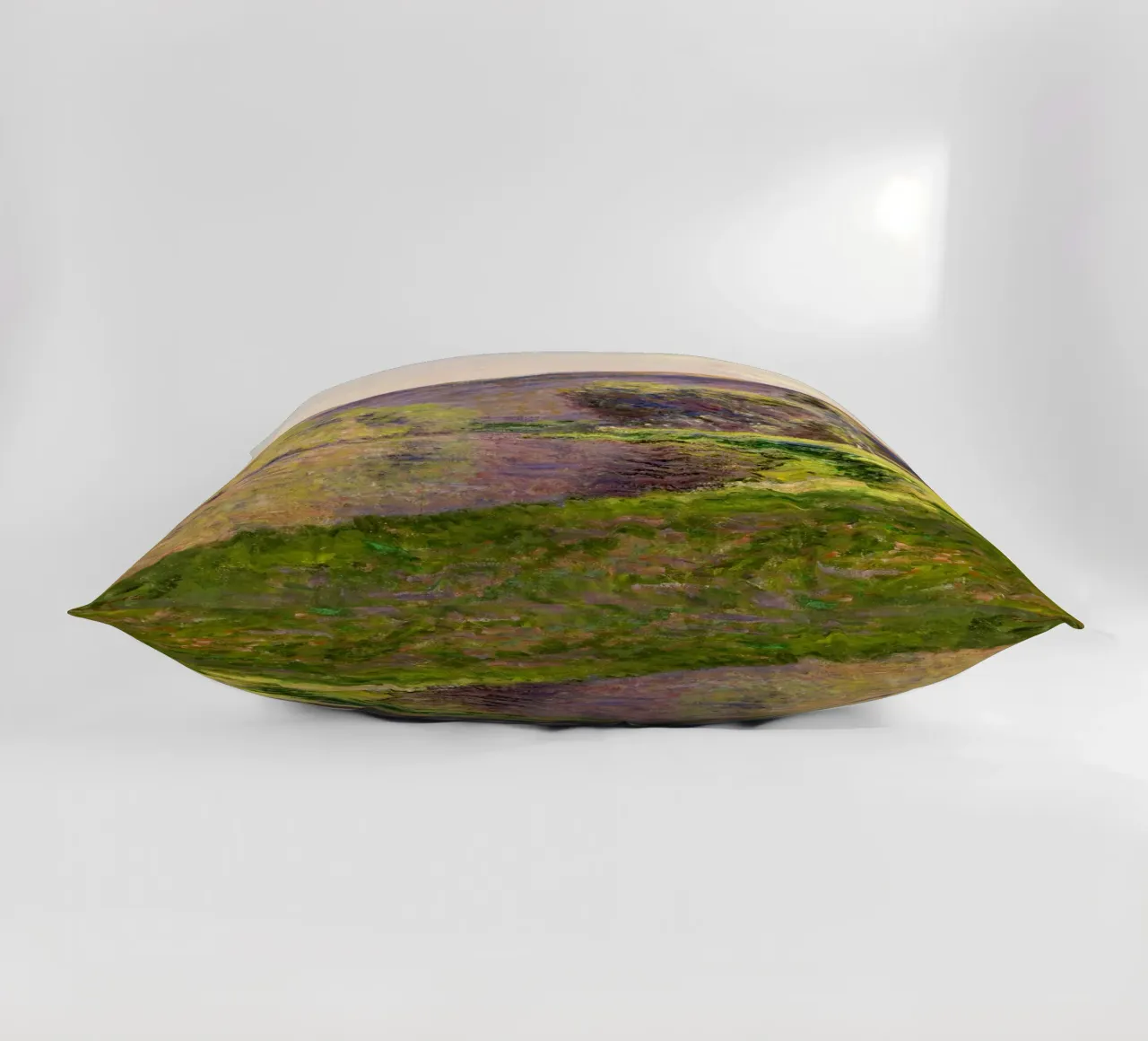 La Jeufosse di Claude Monet, l'effetto nel tardo pomeriggio cuscino da Monet Art Prints