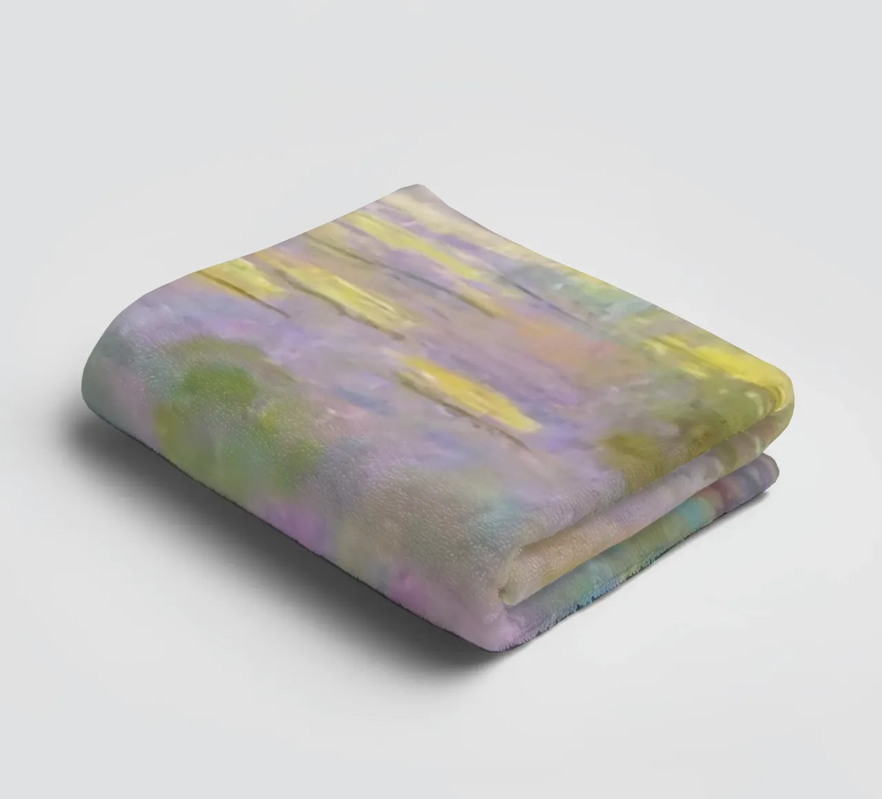 Nymphéas (Nenúfares) de Claude Monet toalla de baño de Monet Art Prints
