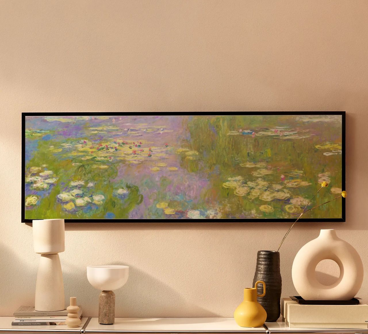 Lilies d'eau de Claude Monet (Nymphéas) poster de Monet Art Prints