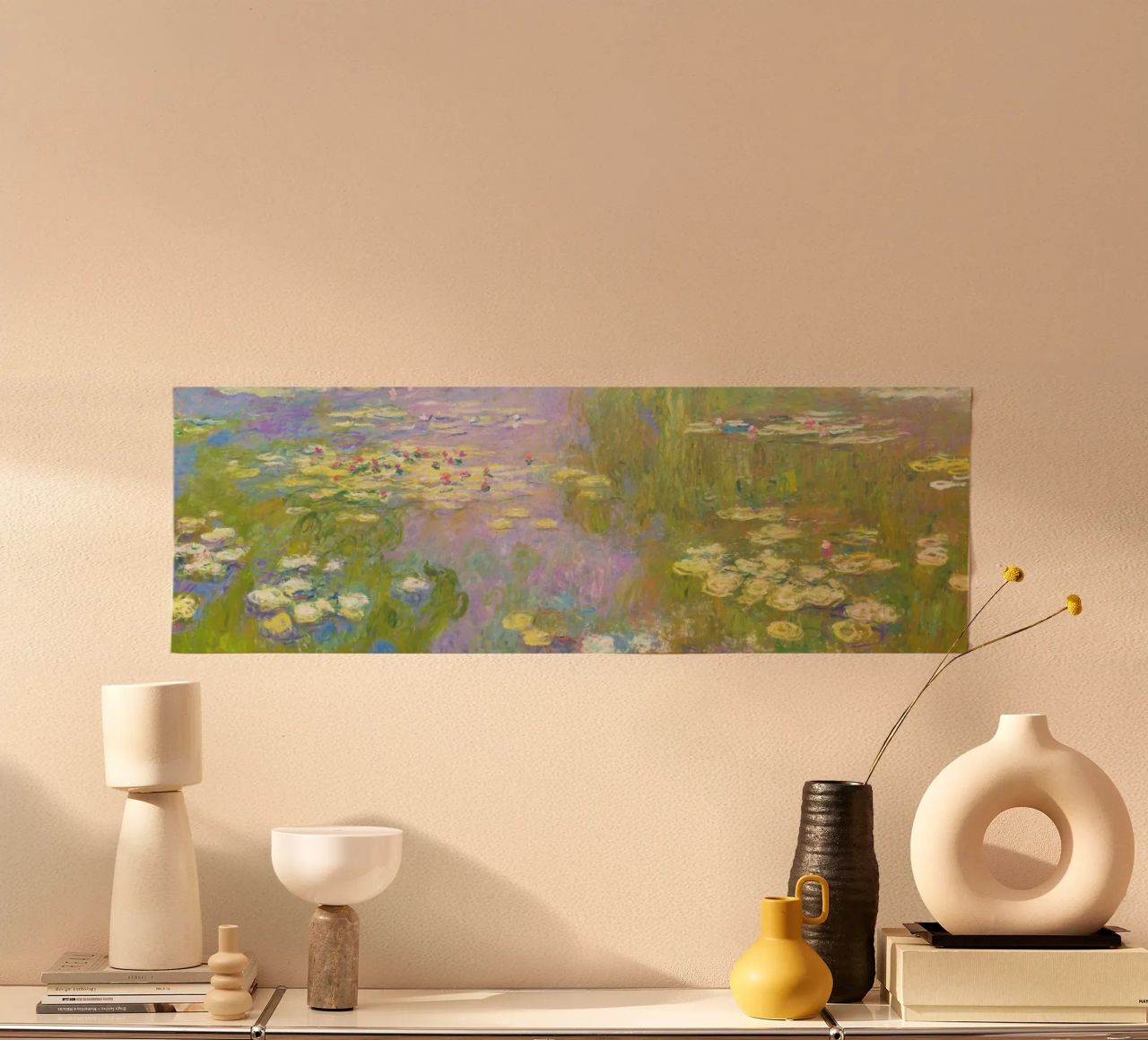 Lilies d'eau de Claude Monet (Nymphéas) poster de Monet Art Prints