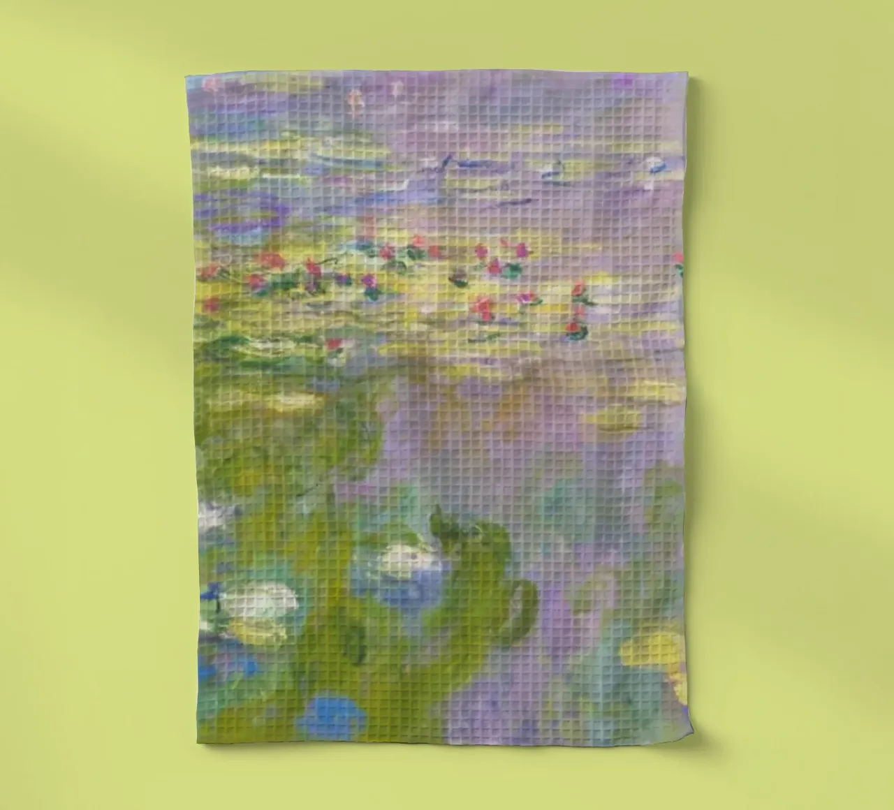 Le ninfee (Nymphéas) di Claude Monet canovaccio da cucina da Monet Art Prints